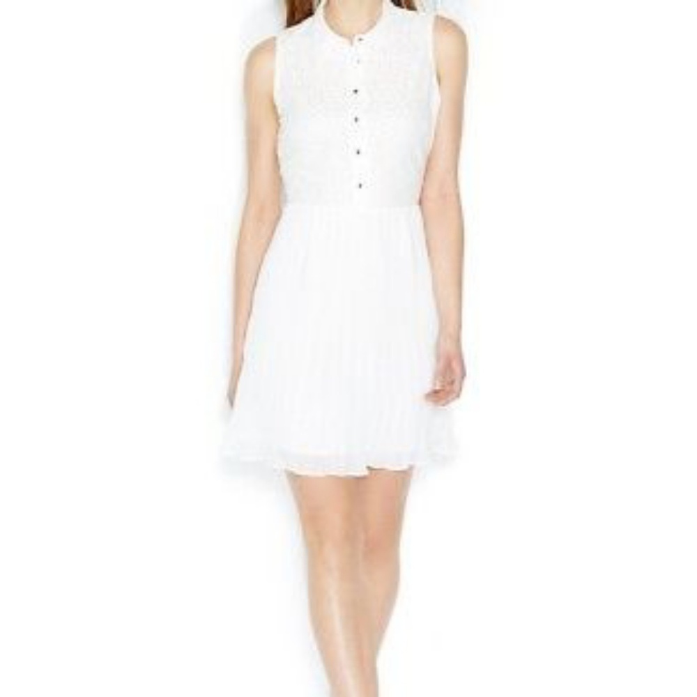 Maison jules white lace dress